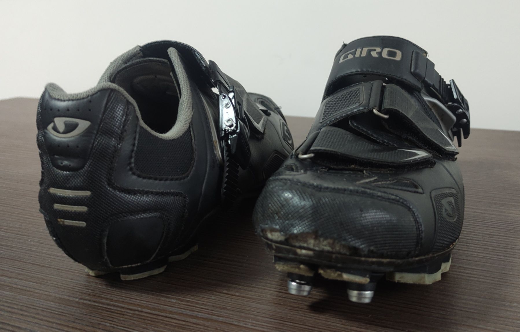 Buty MTB SPD GIRO GAUGE r.42 podeszwa karbon EASTON 70 dł.26cm