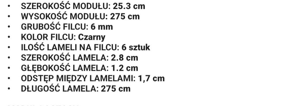 Lamel Dąb wotan na filcu