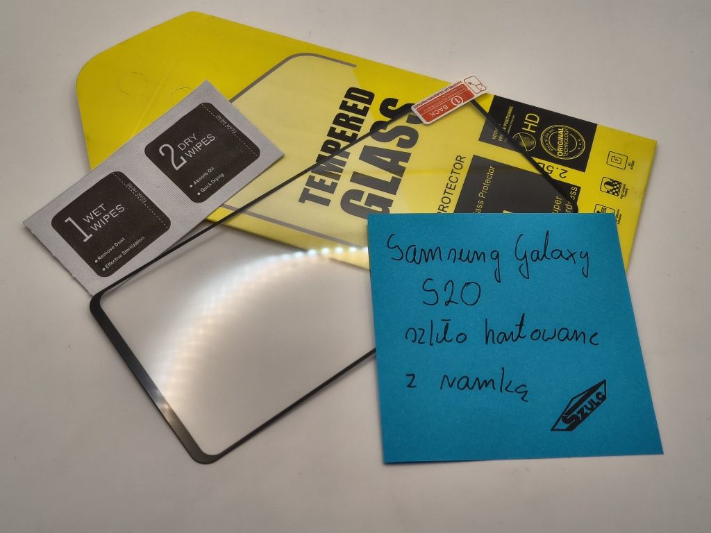 Samsung Galaxy S20 szkło hartowane z ramką