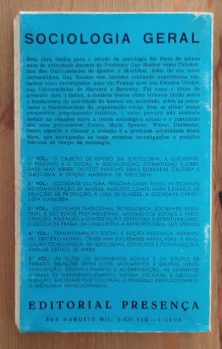 Sociologia Geral 1 - Guy Rocher (1971)