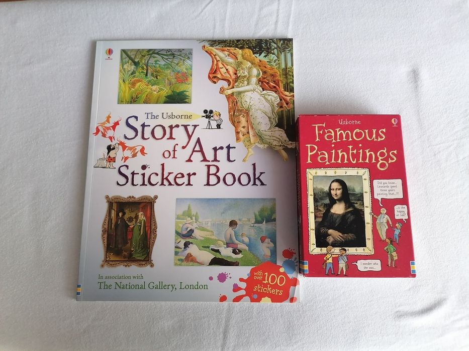 Usborbe: Famous Painting, Story of Art Sticker Book