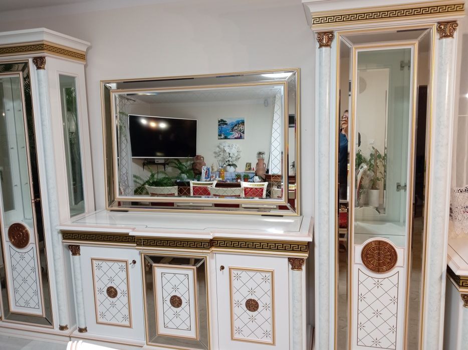 Kryształowe lustro z kolekcji Versace 170 x 100