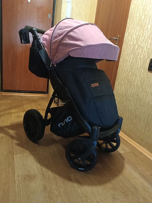 Дитяча універсальна прогулянкова коляска  Riko Nuno 03 Scarlet