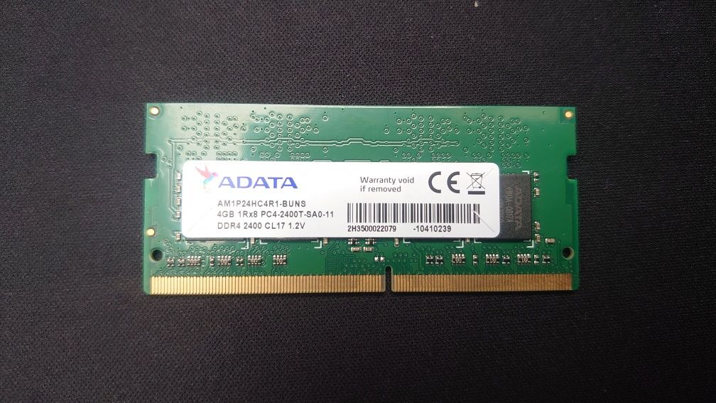 Pamięc ram do laptopa Adata 4ram DDR4