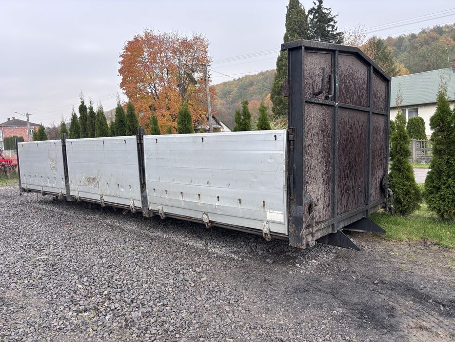 Zabudowa Scania ( paka, burta, wywrotka) 7,20x2,40x1m