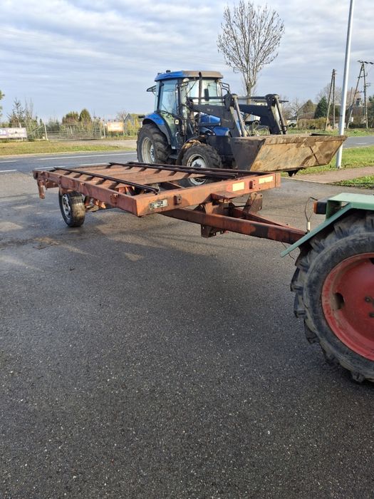 Przyczepa  rolnicza _ KRONE optimat 3tony _ niska