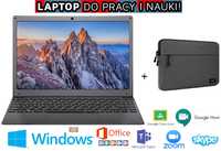 NOWY LAPTOP 13,3" dla ucznia 8GB RAM 128GB SSD win10 office notebook