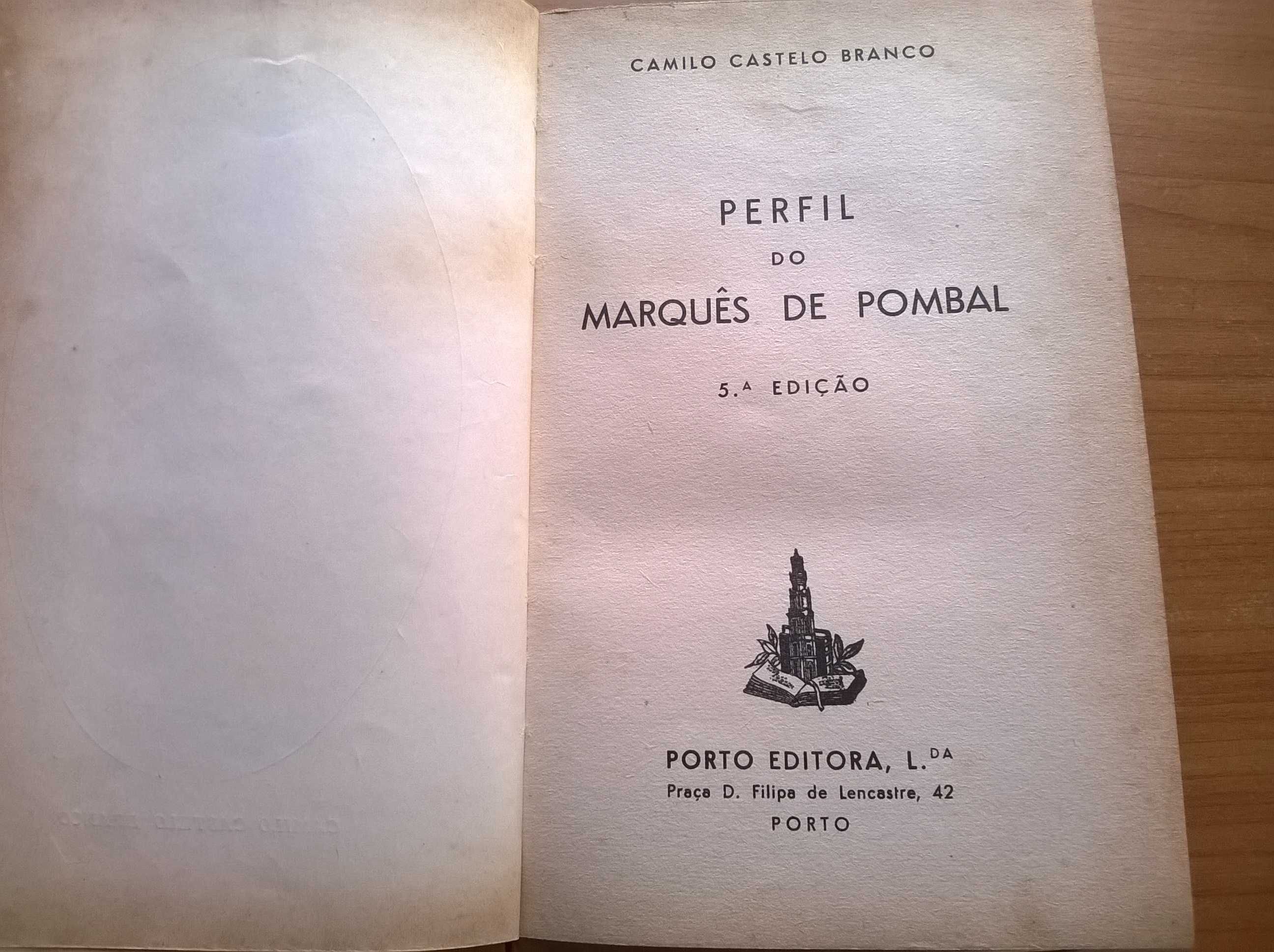 Perfil do Marquês de Pombal - Camilo Castelo Branco