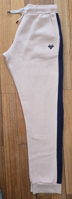 Calças de treino cardadas