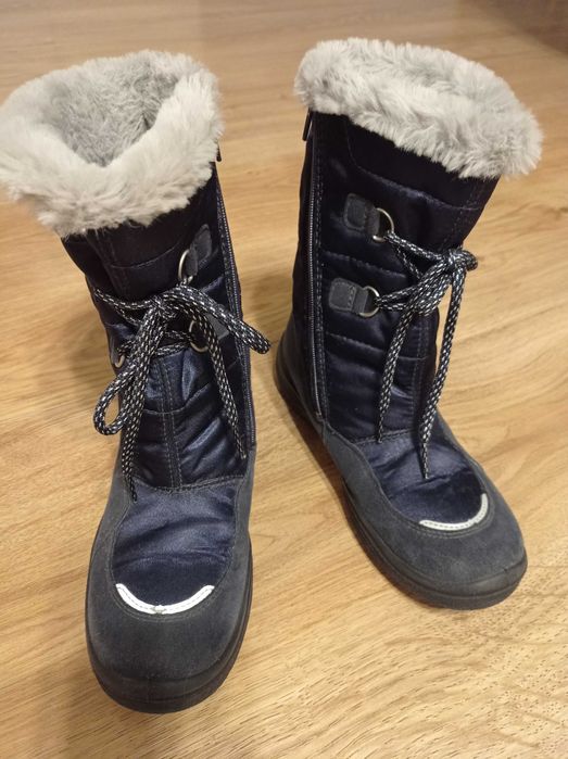 Buty zimowe dziewczęce Superfit rozm. 35 (wkładka 23cm)