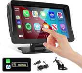 Bezprzewodowy ekran Carplay z systemem Android, ekran dotykowy 7 cali