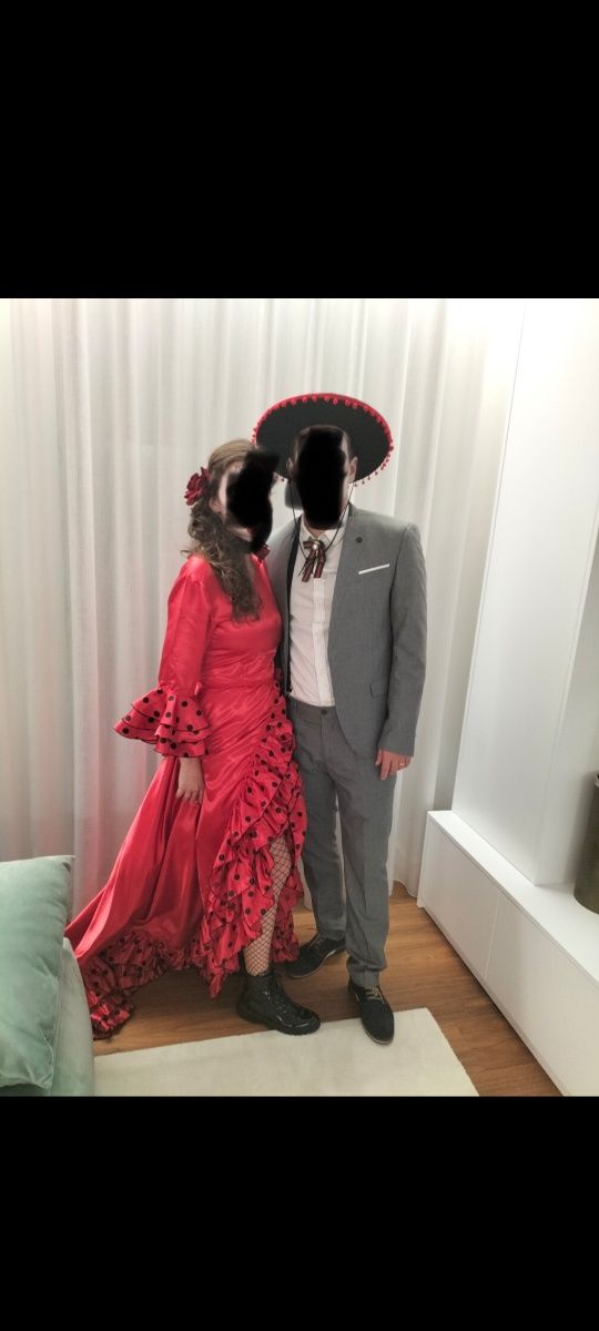 Vestido de Carnaval Espanhola