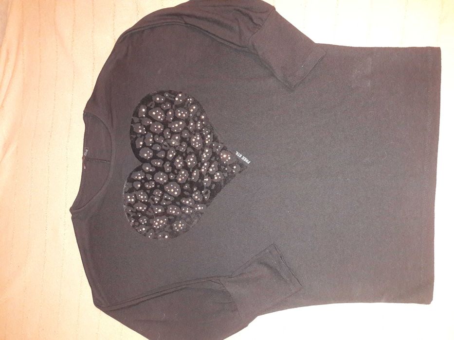 Czarna bluzka damska rozmiar uniwersalny