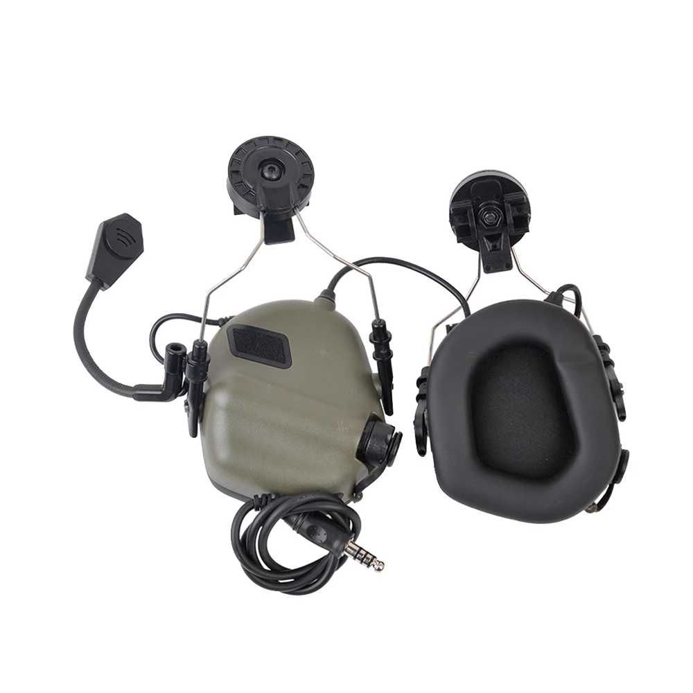 Тактичні навушники EArmor M32 MOD3 /M32H MOD3 для шолома з мікрофоном