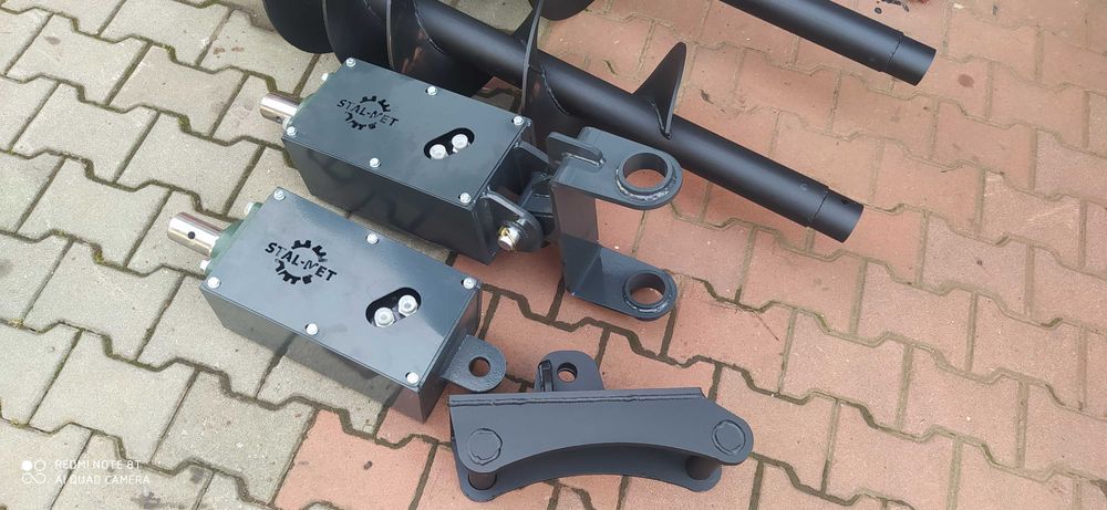 TRAKTORA Wiertnica hydrauliczna glebowa świder ziemi do mini koparka
