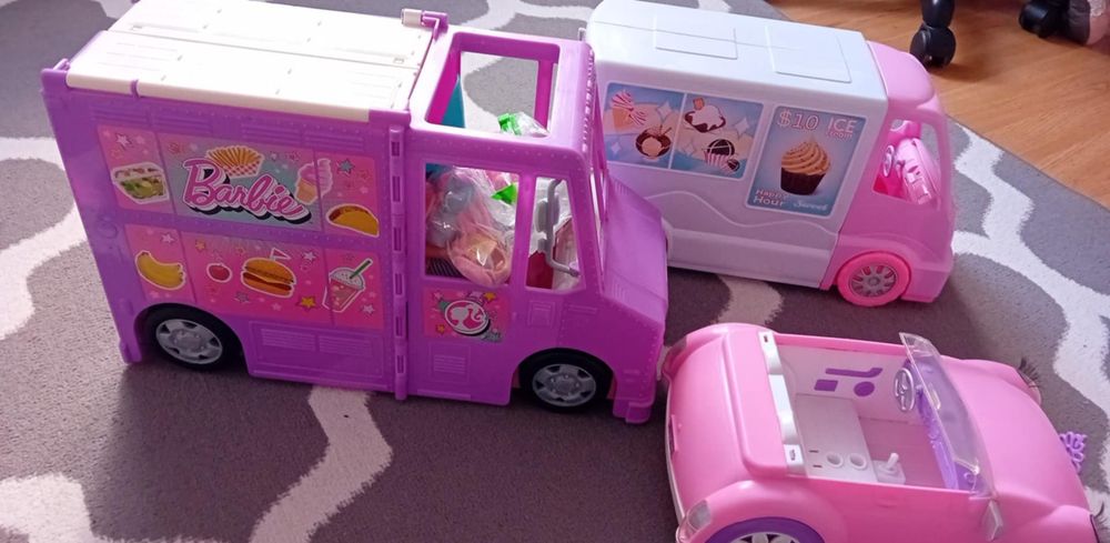 Camper barbie zestaw aut