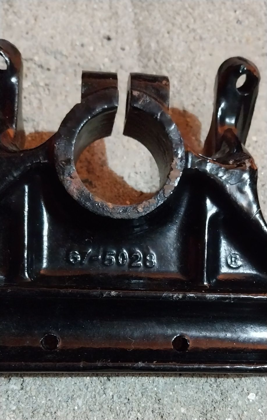 Apoio da forquilha para mota BSA A7