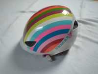 Kask dziecięcy 52-56 cm, kolorowy