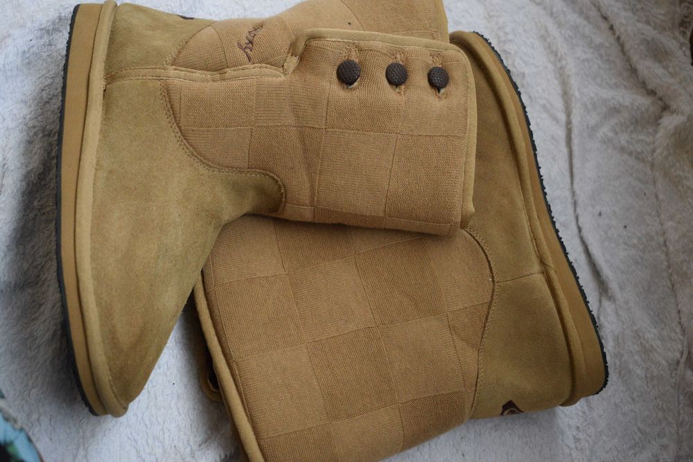 замшевые зимние ботинки валенки сапоги угги уги Roxy р. 41