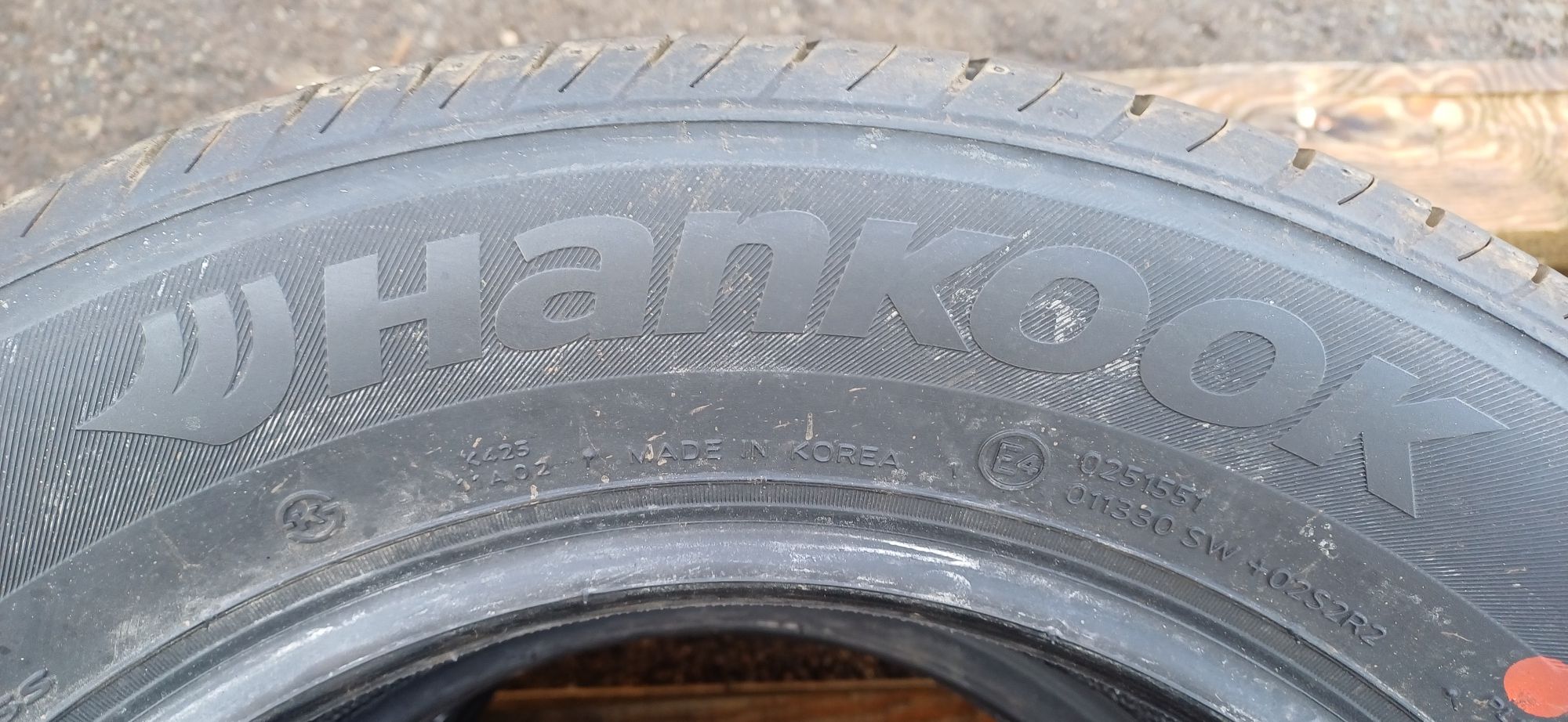 165/70R14 81T HANKOOK , komplet opon letnich DEMO.