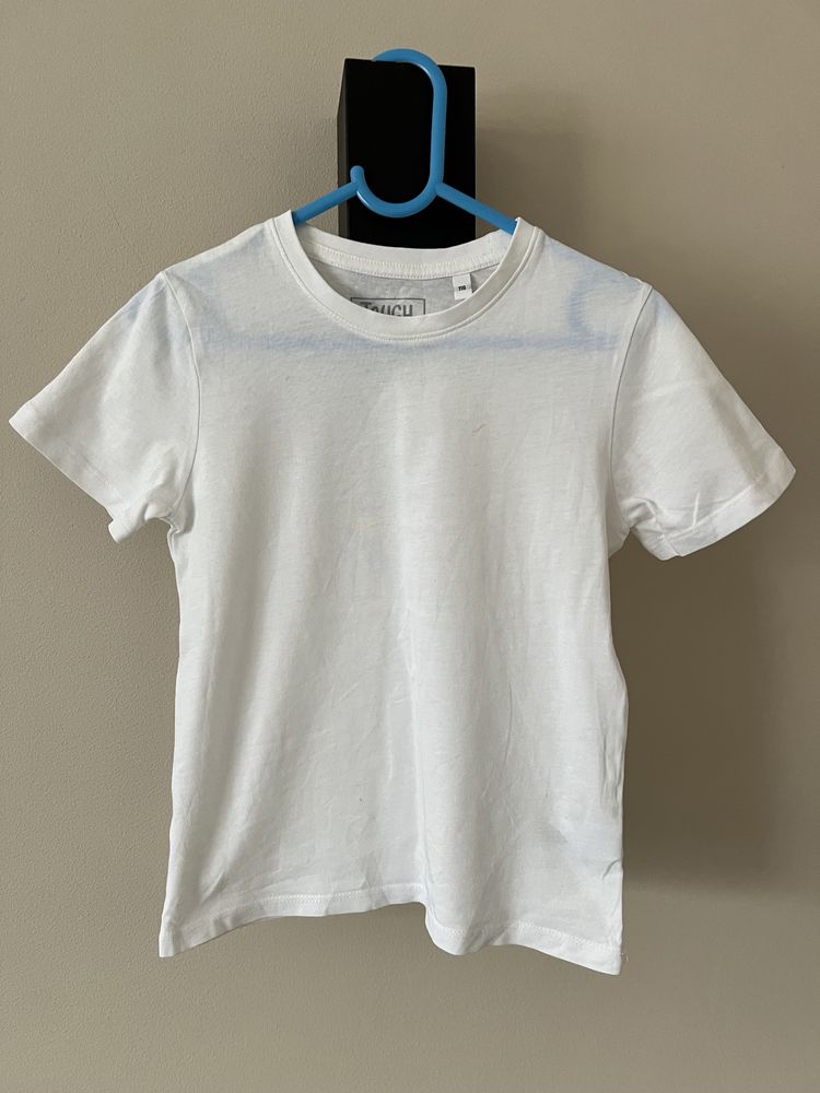 C&A biały bawełniany t-shirt r. 116 cm 6 lat
