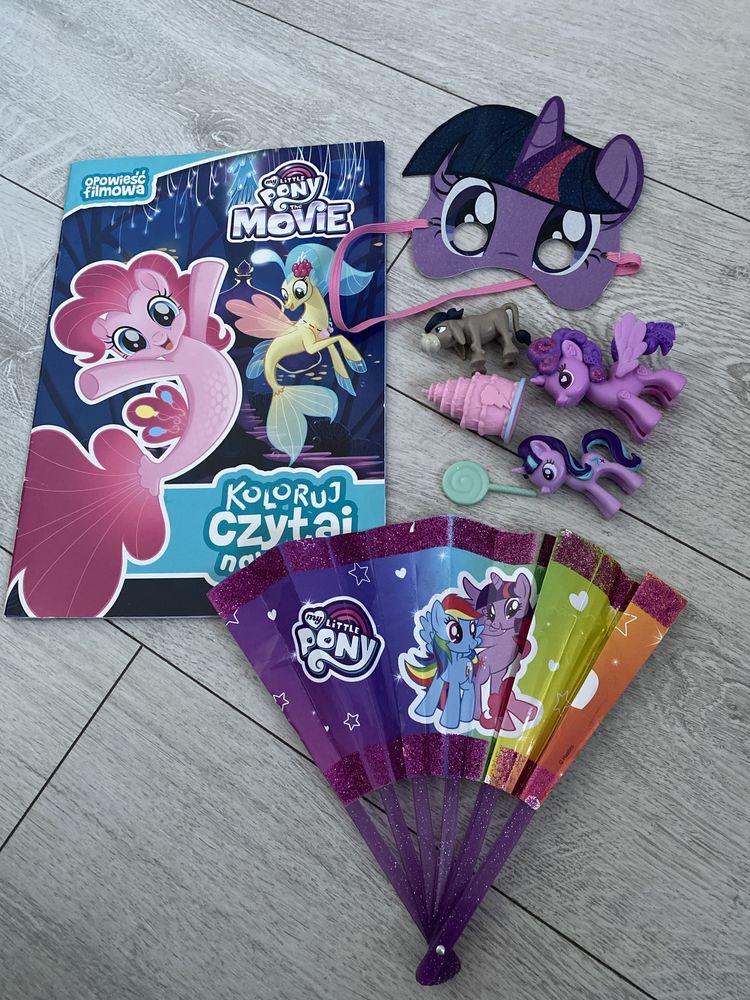 My little pony zestaw puzzle książka kucyk