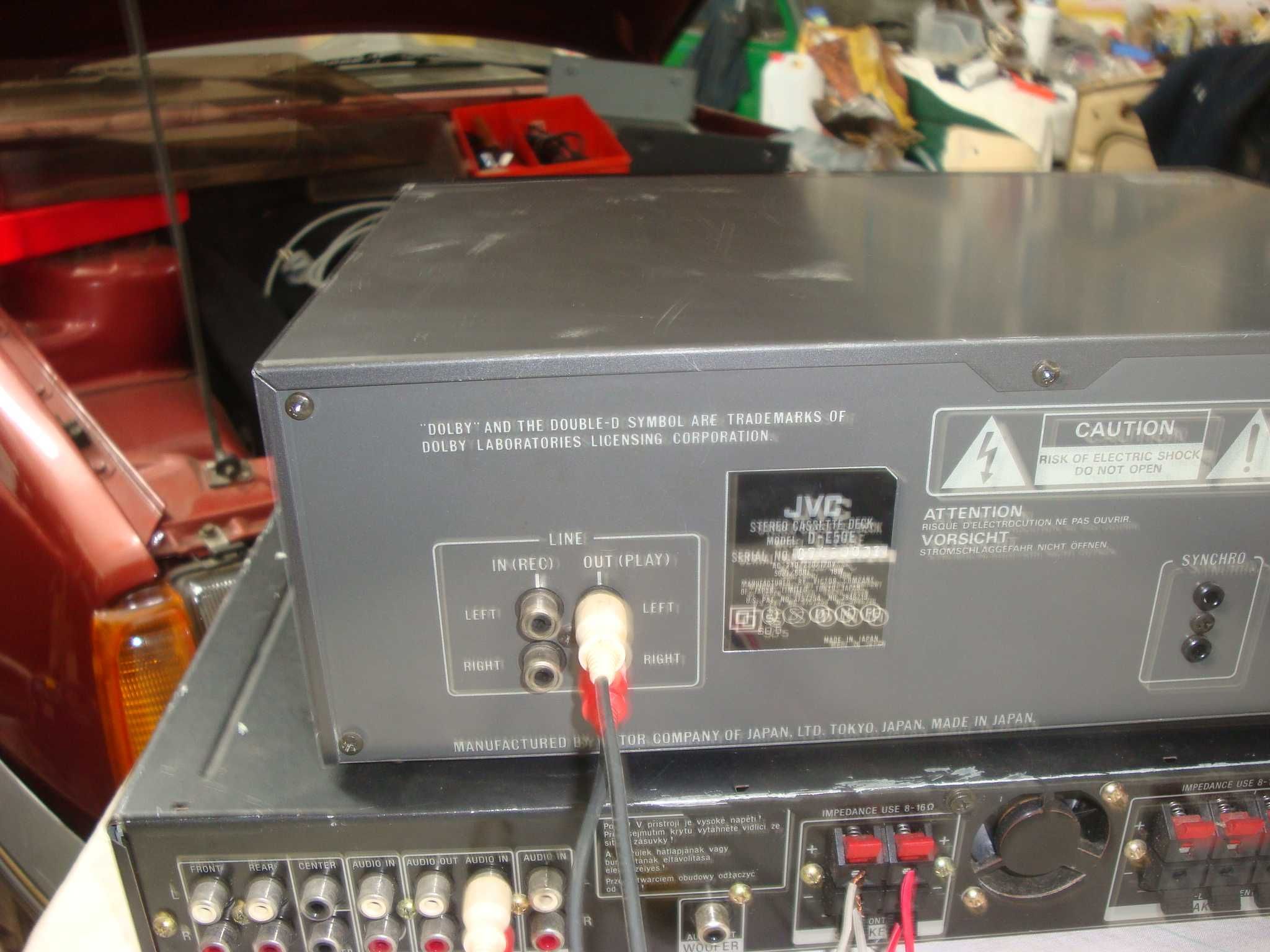 JVC deck cassetes