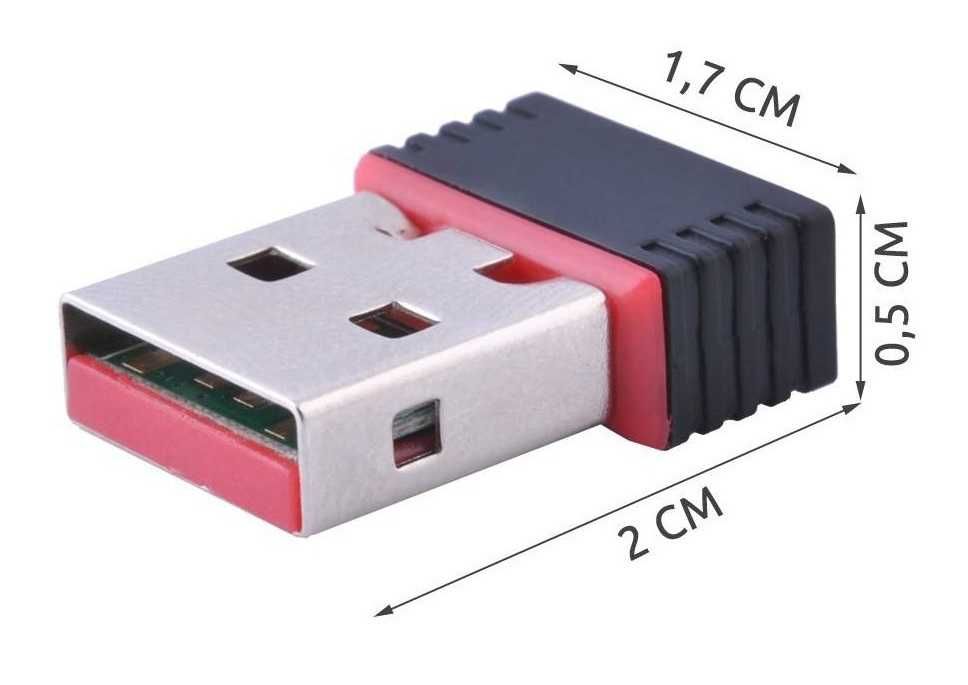 Nano Karta sieciowa WIFI na USB 150MBPS 802.11N * Video-Play Wejherowo