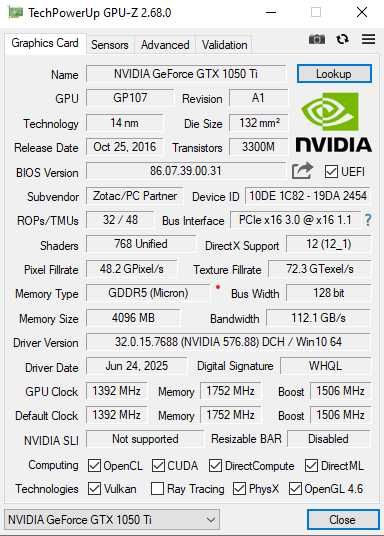 Ігровий ПК. GTX1050Ti, 4Gb,