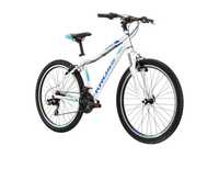 Rower MTB Kross Lea 1.0 rama 15 cali koło 26 " biały Stan Idealny