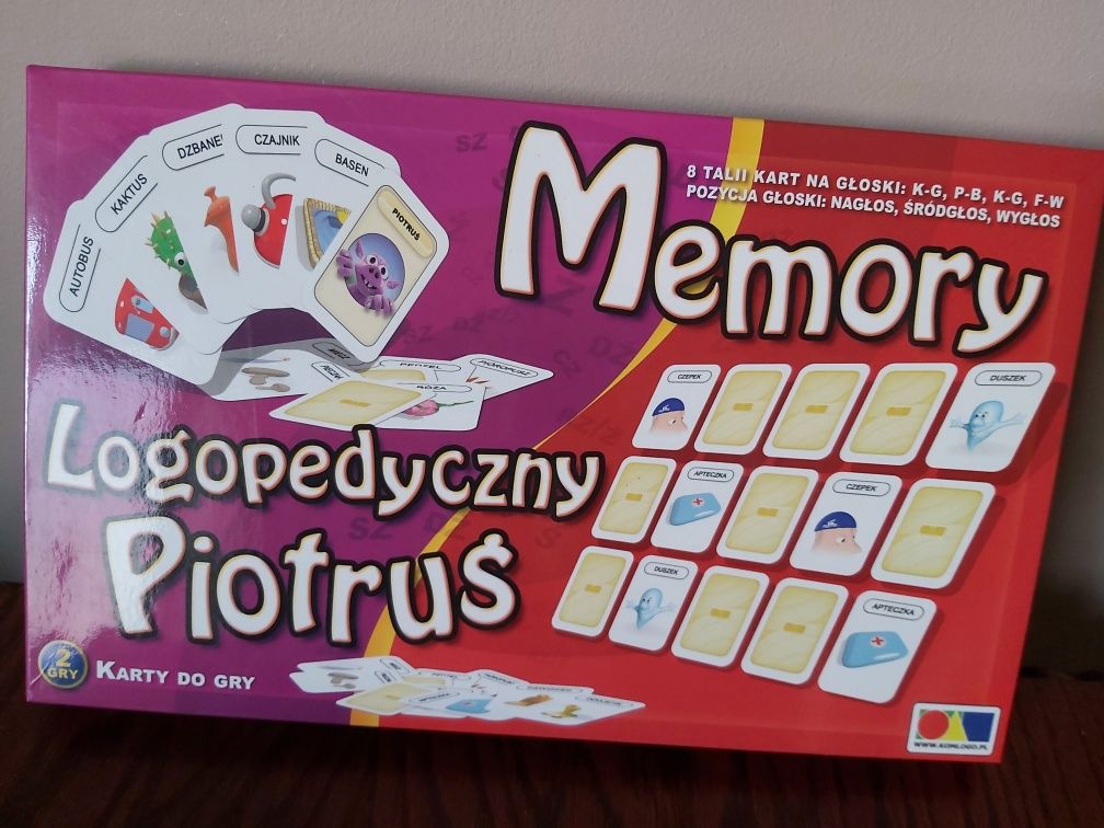 Logopedyczny Piotruś Memory