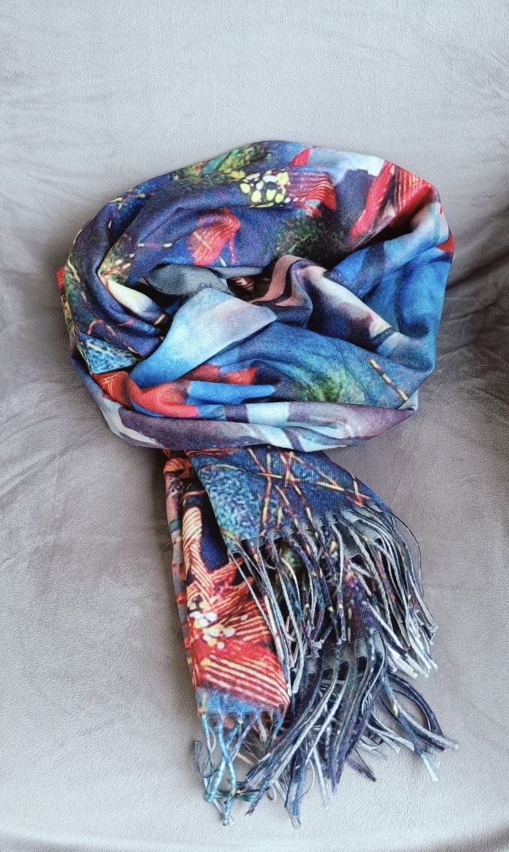 Szal, apaszka 70x180 cm nowy