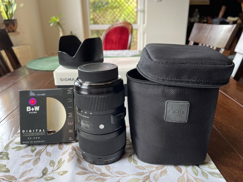 Sigma 18-35mm F1.8 DC do Nikon APS-C