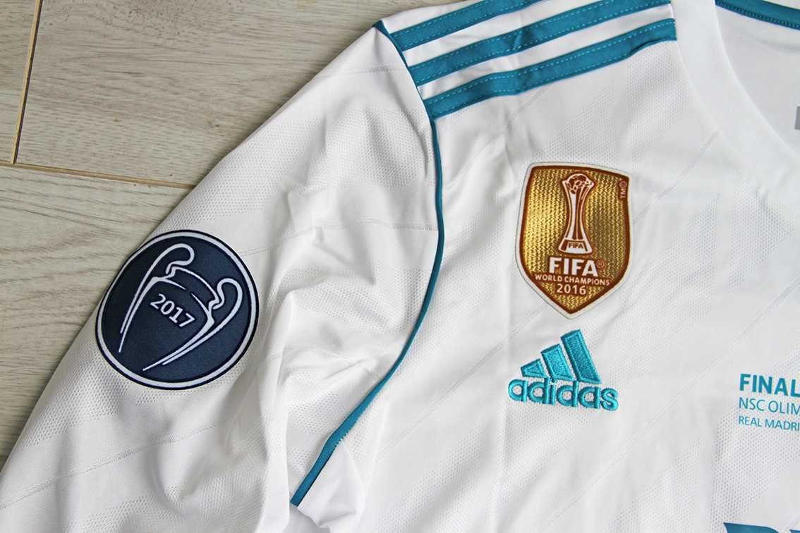 Koszulka REAL MADRYT home Finał KIJÓW 2018 Adidas #7 Ronaldo, roz. M