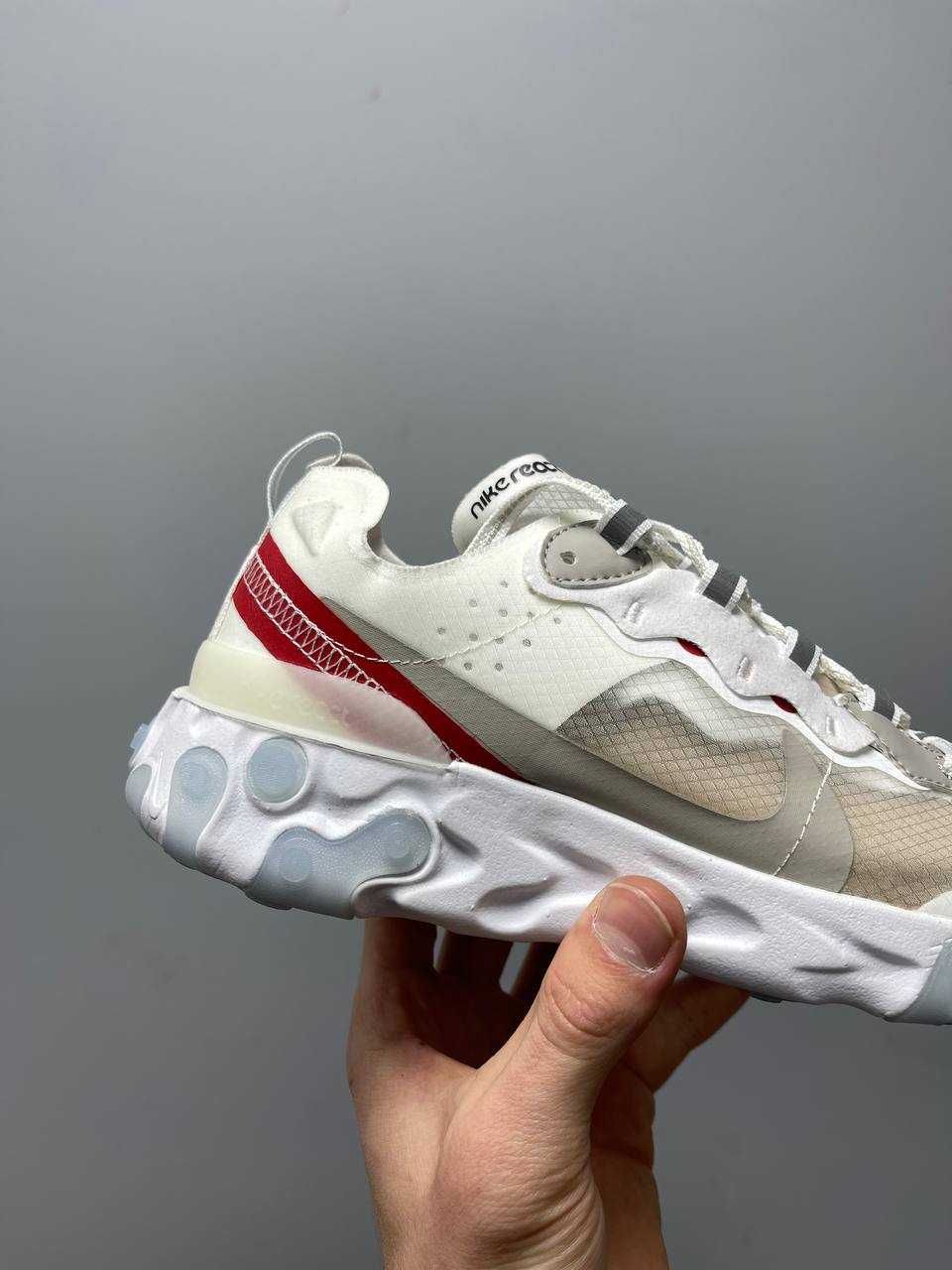 Жіночі кросівки Nike React Element 87’ White(літо)