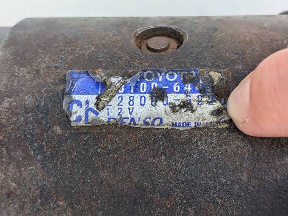 Стартер Toyota Avensis T22 Carina E Picnic Previa RAV 4 II - 2.0D-4D