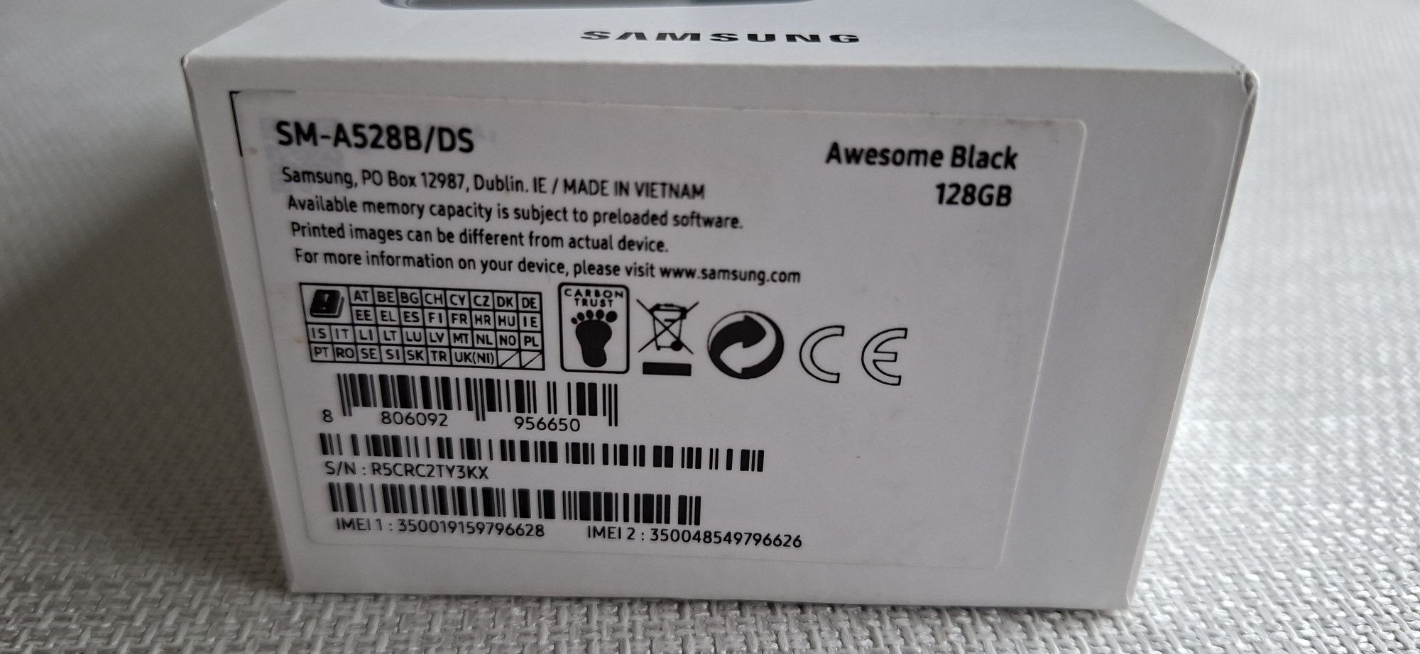 Samsung Galaxy A52S 5G Etui gratis super stan