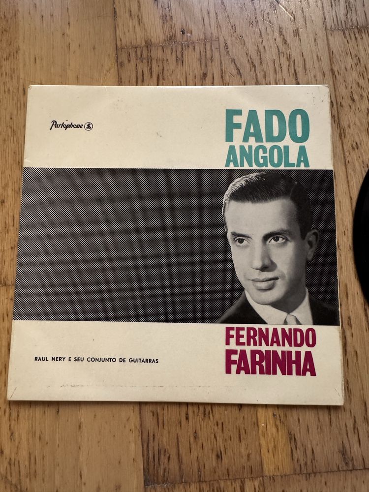 Disco vinil Fernando Farinha - Fado Angola