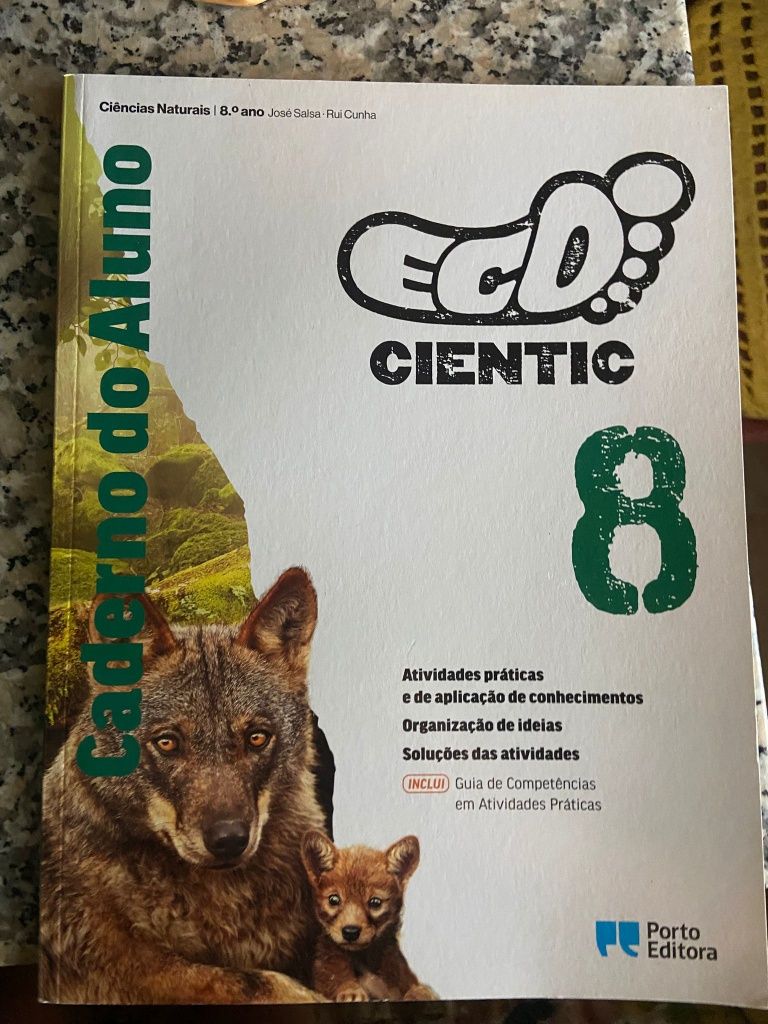 Cadernos de Atividades do 8.º Ano — Como Novos!