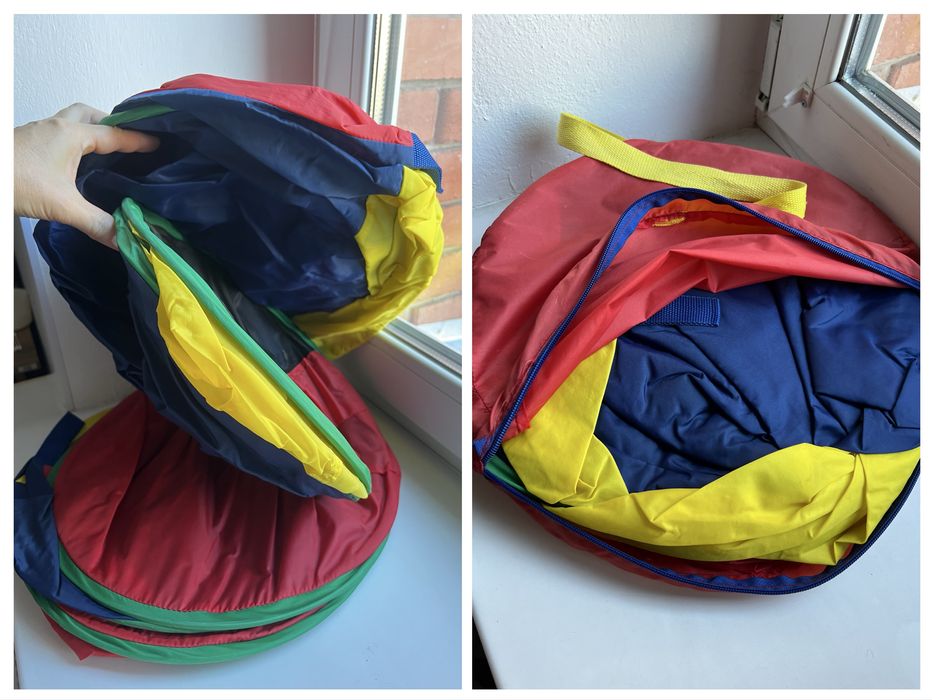 Дитячий намет в сумці. Парашут KREA