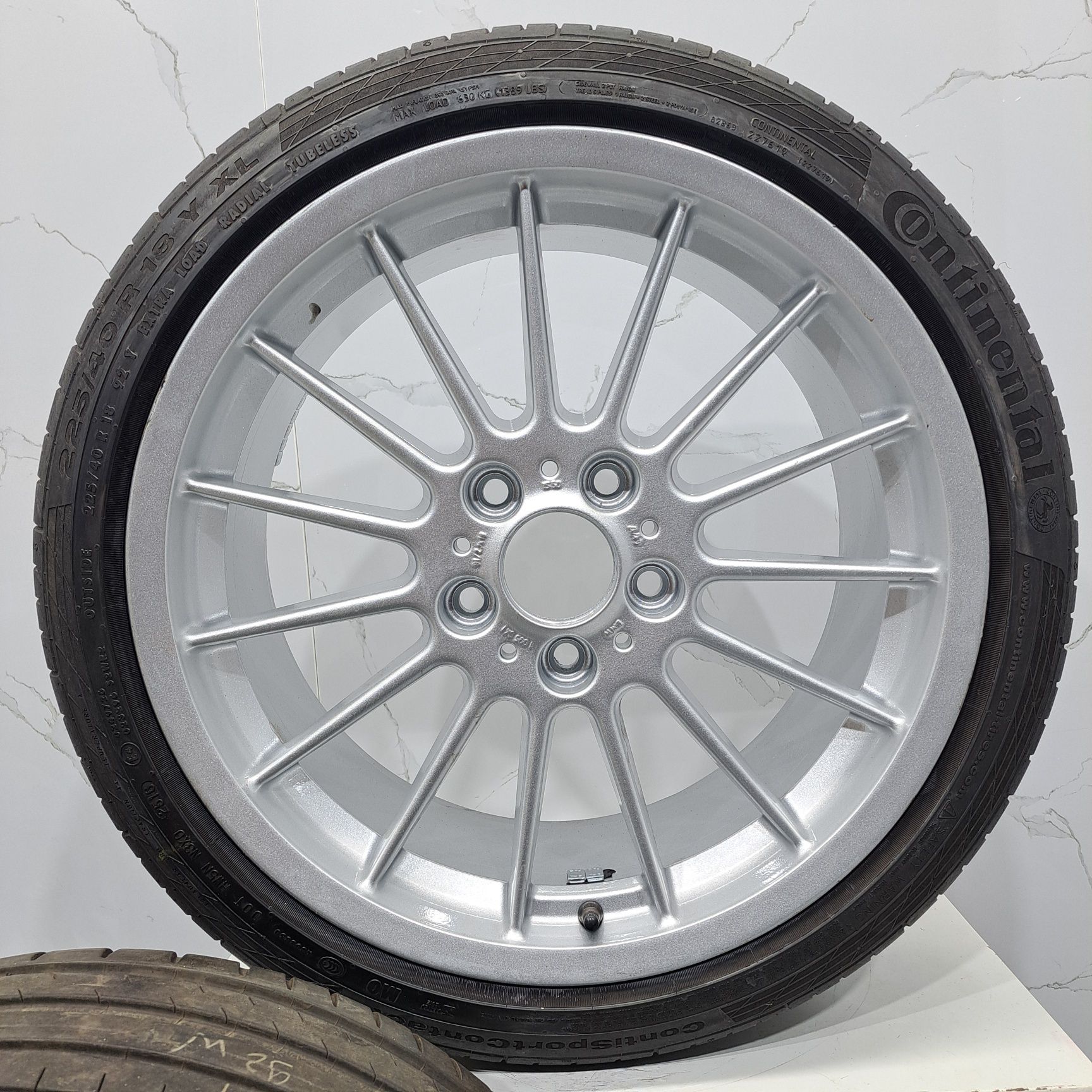 Jantes 18" originais BMW style 32 série 3 E46 E36 Z3 com pneus 5x120
