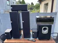 Harman kardon amplituner sub kolumny monitory JBL center