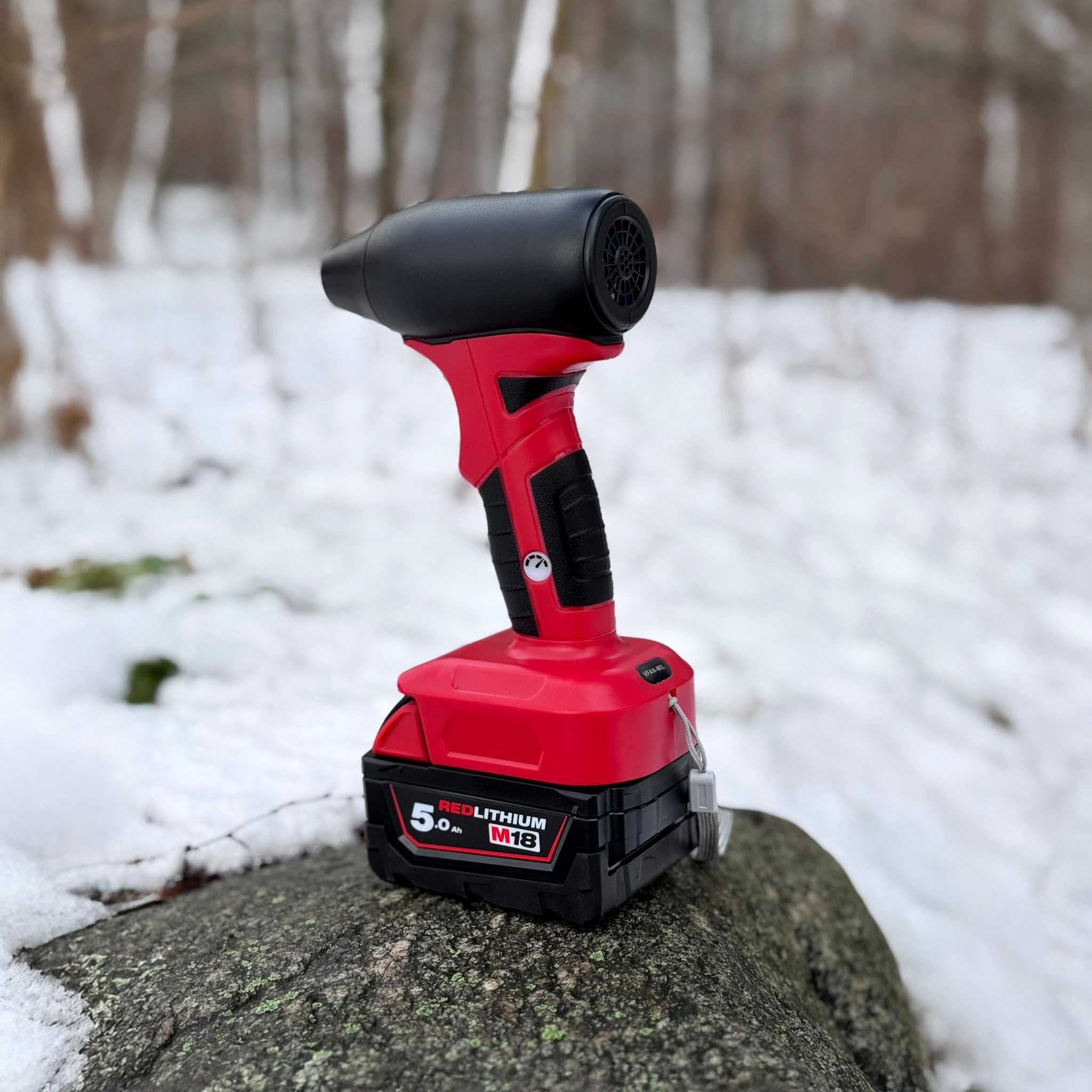 Dmuchawa Na Baterię MILWAUKEE M18 Do Rozpalania Grilla Regulowana Moc