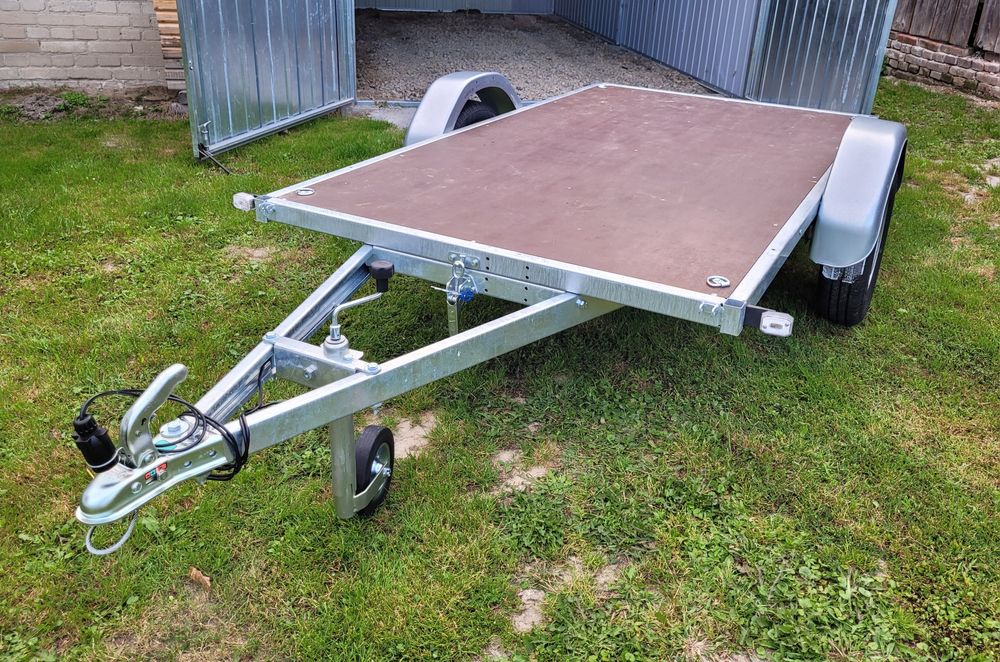 Wypożyczalnia, wynajem przyczepki/platformy*/pod motocykle*,DMC 750 Kg