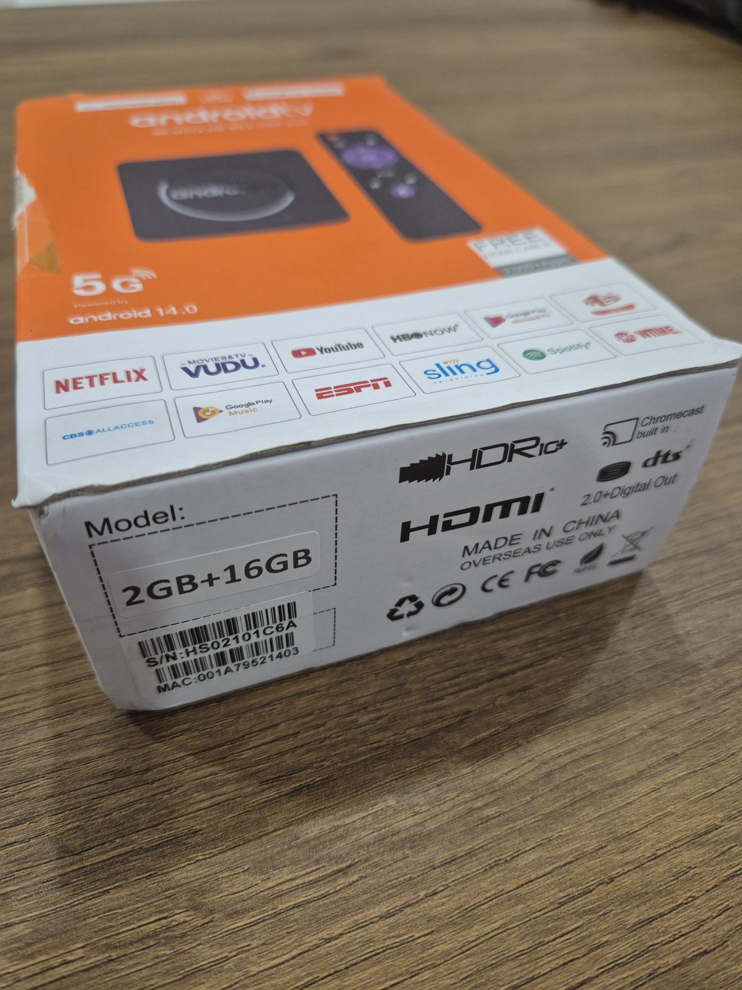 Box de TV Android
