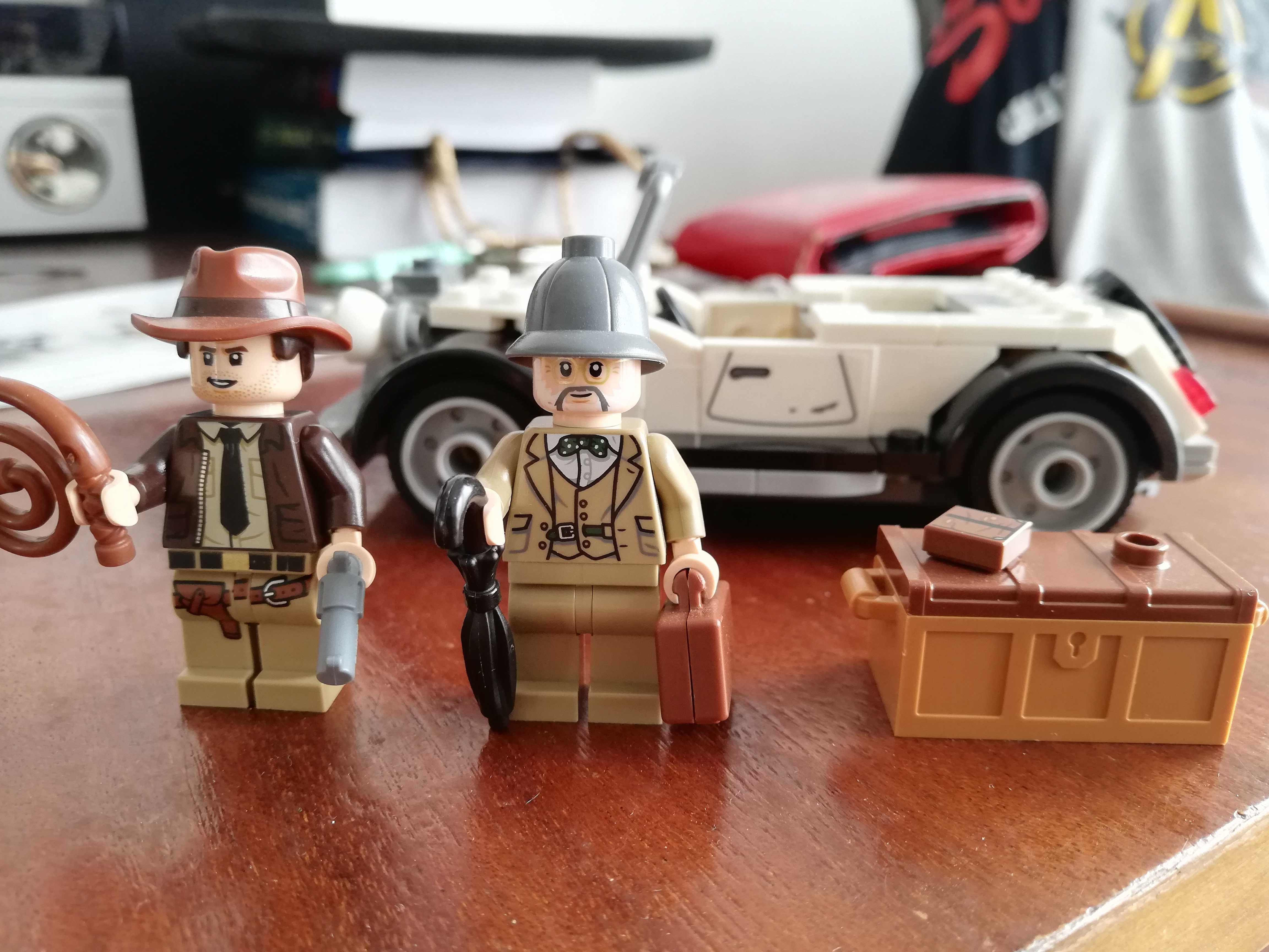 Lego Indiana Jones - Carro e minifiguras