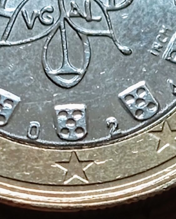 Moeda 1€ Portugal 2024.Leia descrição.