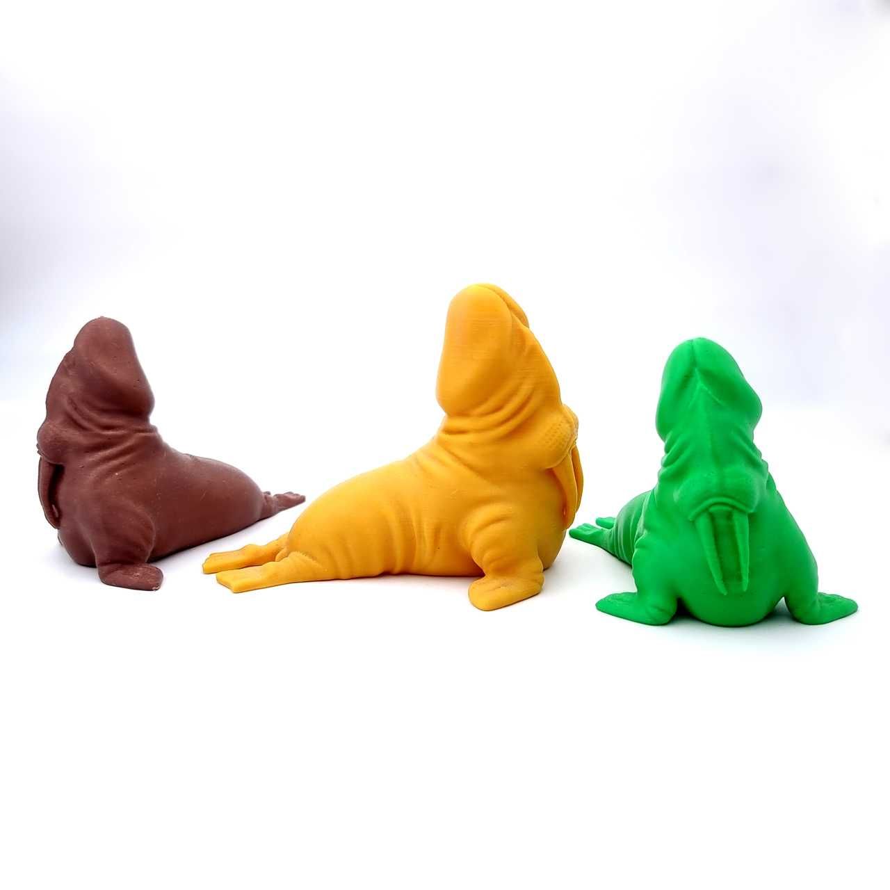 Figura Morsa Peculiar 3D | Presente Divertido Adulto