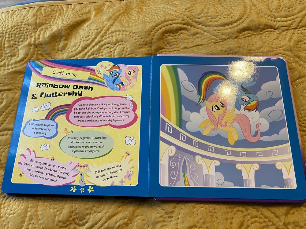 Książka z puzzlami My Little Pony puzzle jak nowa