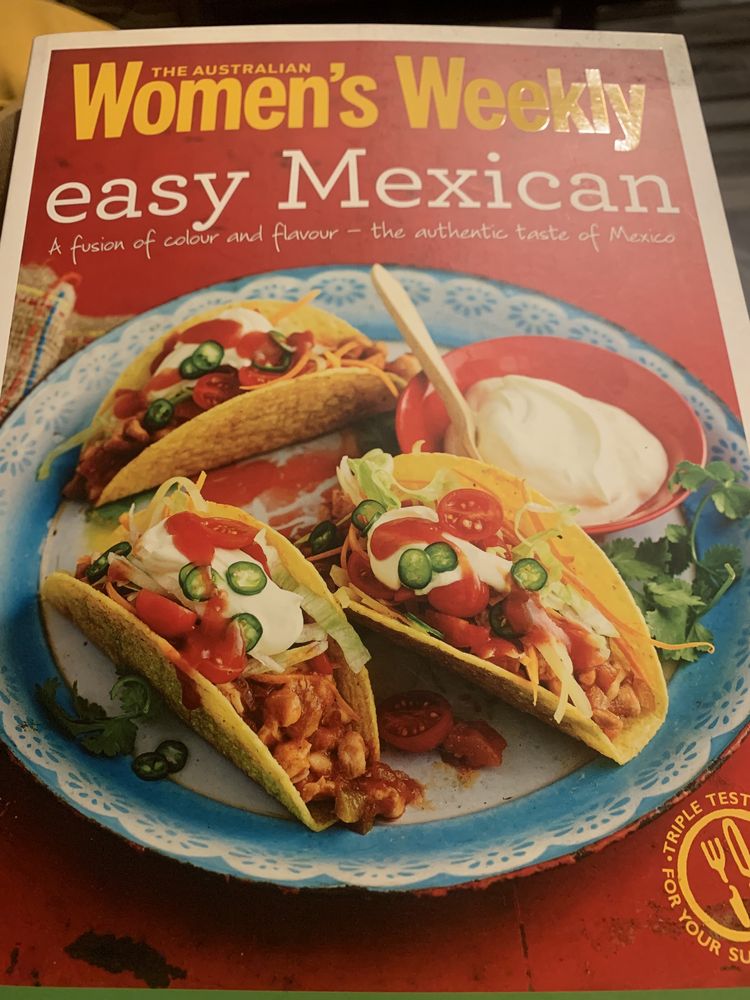 Livro de receitas “ Easy Mexican food”